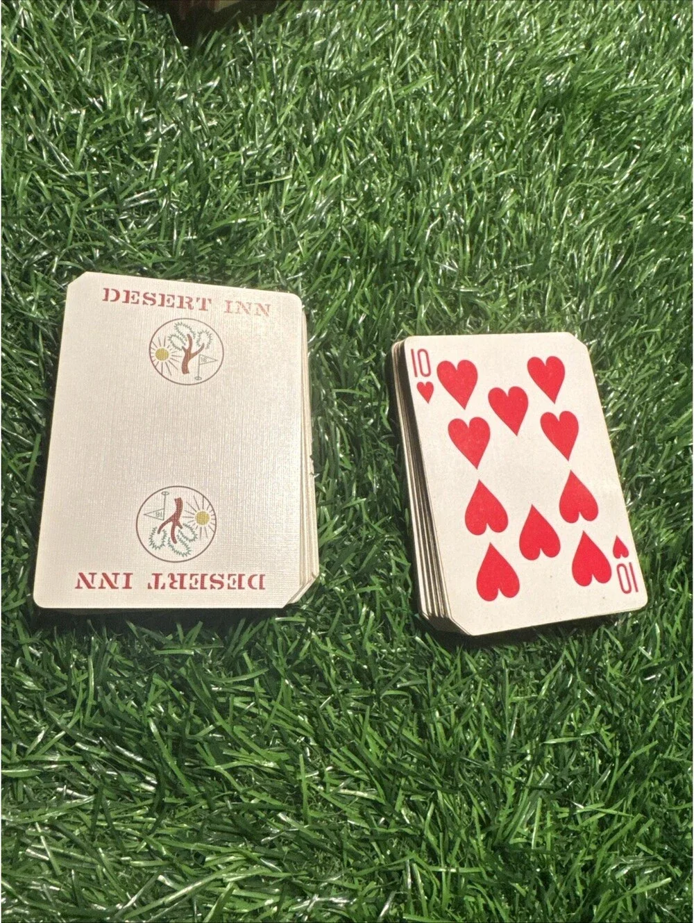 VTG Desert Inn Las Vegas 2 Deck Cards Cancelled Golf Logo